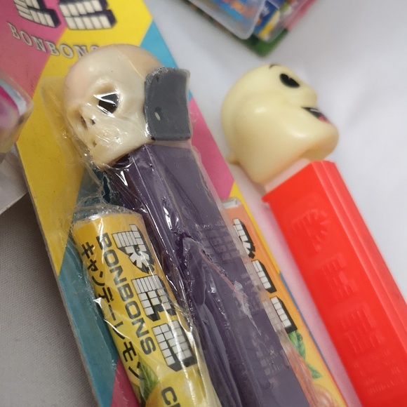 Collection of Eight PEZ Candy Character Dispensers incl Hard to Find Glow Ghost - Picture 6 of 6